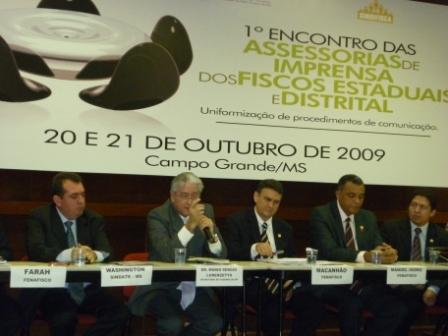 Imagem da notícia SECRETÁRIO DE FAZENDA DO MS ABRE O 128º CD DA FENAFISCO